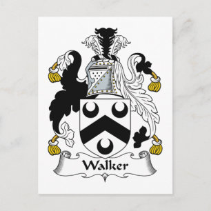 Walker Family Crest Briefkaart