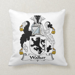 Walker Family Crest Kussen