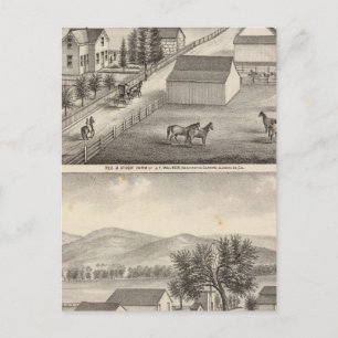 Walker, Knittel-woningen, boerderijen Briefkaart