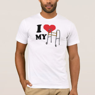 Walker Love Mannen T T-shirt