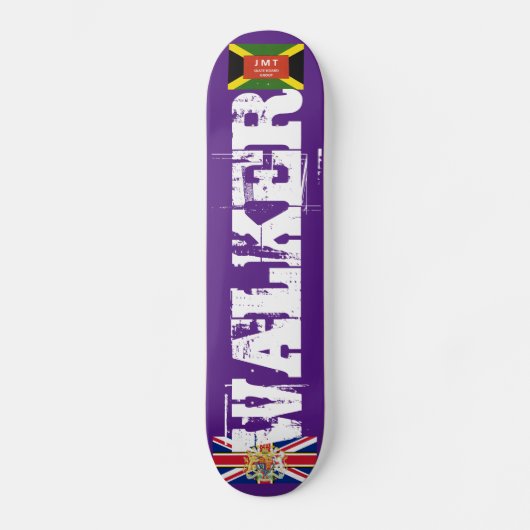 WALKER  OFFICIEL  UK Skateboard (Recto)