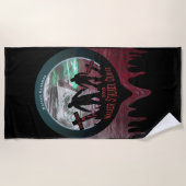 Walker Stalker Cruise 2019 Beach Towel Strandlaken (Voorkant)