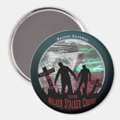 Walker Stalker Cruise 2019 magneet (Voorkant / Achterkant)