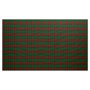 Walker Tartan Rood Groen en Zwart Plaid Stof