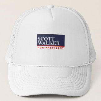 WALKER VOOR PRESIDENT (Banner) Trucker Pet
