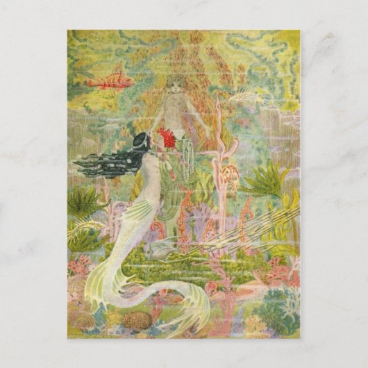 Walker's Natuur en Myth Illustrations Briefkaart (Voorkant)