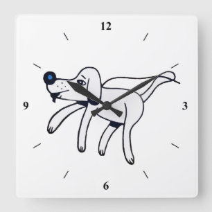 Walkies, Doggy. Vierkante Klok
