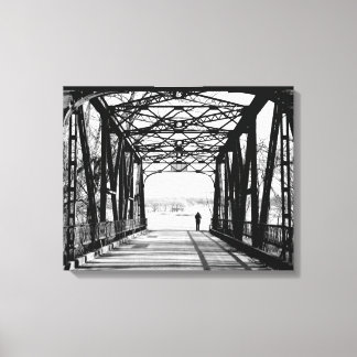 Walking Away Canvas Afdruk