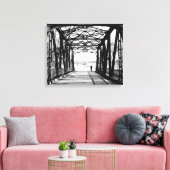 Walking Away Canvas Afdruk (Insitu (Woonkamer))