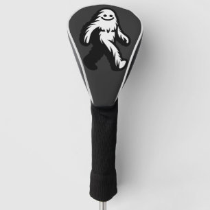 Walking Bigfoot - Smiling Sasquatch Grappige Crypt Golfheadcover