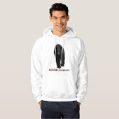 Walking Black Beer Wildlife-Supporter Hoodie (Voorkant volledig)