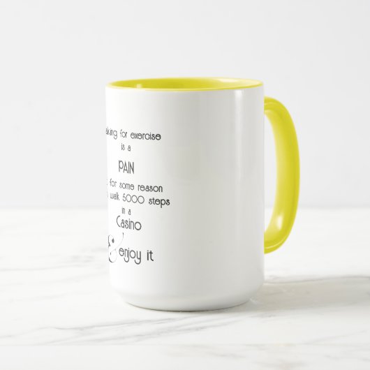 "Walking" Combo Mok (Voorkant rechts)