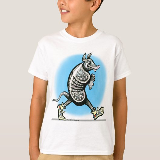 Walking Dillo T-shirt (Voorkant)