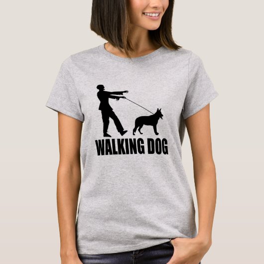 Walking Dog T-shirt (Voorkant)
