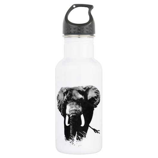 Walking Elephant Waterfles (Voorkant)
