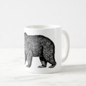 Walking Grizzly Beer Coffee Mok (Voorkant rechts)