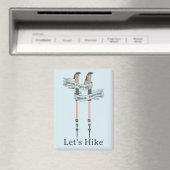 walking is the best medic Hippocrates hiking pulse Magneet (Insitu (Vaatwasser))