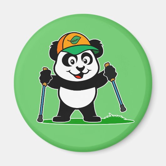 Walking Panda Magneet (Voorkant)