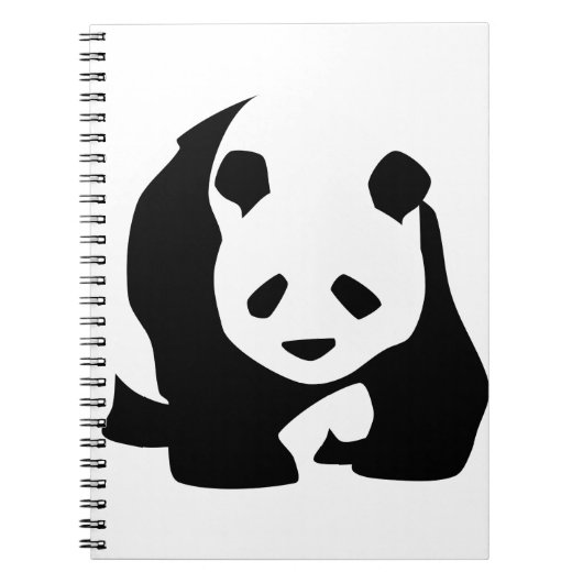 Walking Panda Notitieboek (Voorkant)