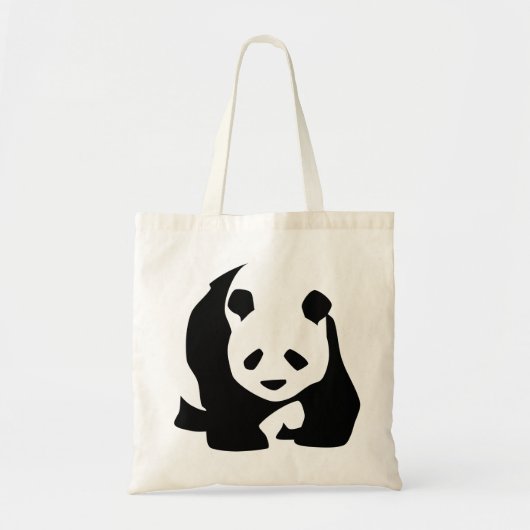 Walking Panda Tote Bag (Voorkant)