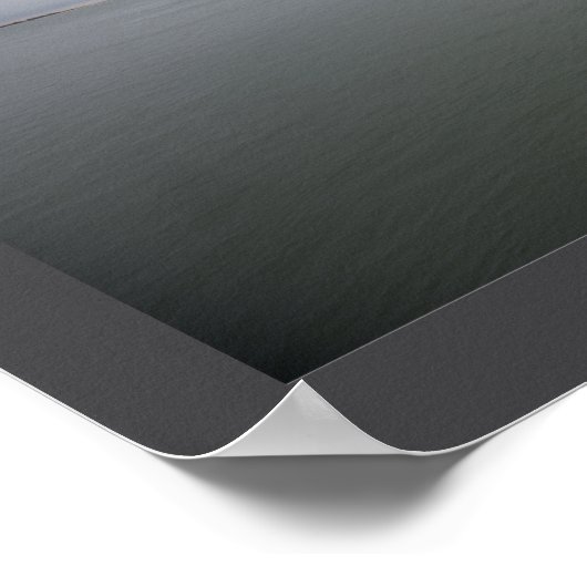 Walking Path by Ocean Poster (Hoek)