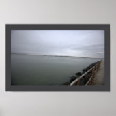 Walking Path by Ocean Poster (Voorkant)