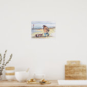 Walking the dog - 02 poster (Keuken)