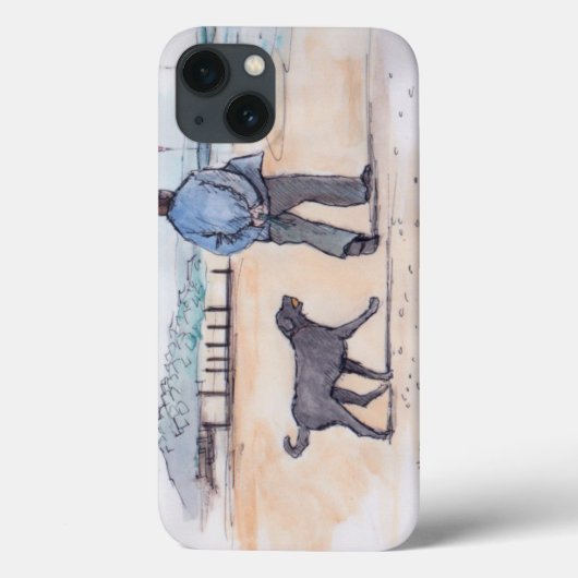 walking the dog - 07 Case-Mate iPhone case (Achterkant)