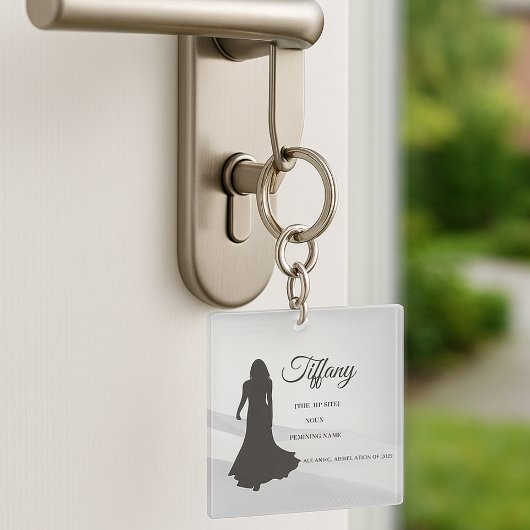 Walking With Grace Acrylic Keychain