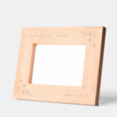 Walking with Jehovah Since 20xx Floral Script Gegraveerde Lijstjes (Links)