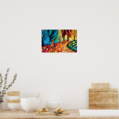 Walking with Jesus Poster (Keuken)