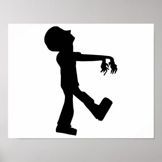Walking Zombie Poster (Voorkant)