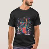 Walkman-kind uit de jaren 80 t-shirt (Voorkant)