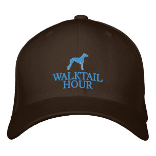 WalkTail Hour Cap Geborduurde Pet