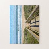 Walkway naar het strand legpuzzel (Verticaal)