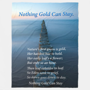 Walkway op de oceaan met beboste pilleeuwen fleece deken