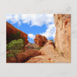 Wall Arch , nationaal park Arches , Utah , Briefka Briefkaart