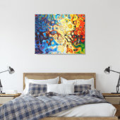 Wall Art Canvas Afdruk (Insitu (Slaapkamer))