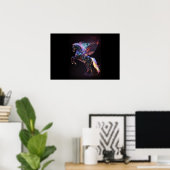 Wall Art "Cosmic Pegasus" Poster (Thuiskantoor)