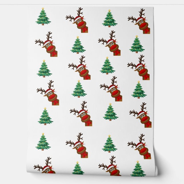 Wall Art & Decor kerstvreugde Behang (Afrollen)