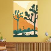 Wall Art Joshua Tree National Park Splendor Canvas Afdruk (Insitu (Woonkamer))