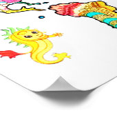 Wall Art Kinder Wereldkaart Poster (Hoek)