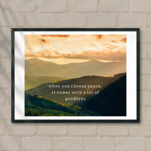 Wall art levensmotivatie quote poster