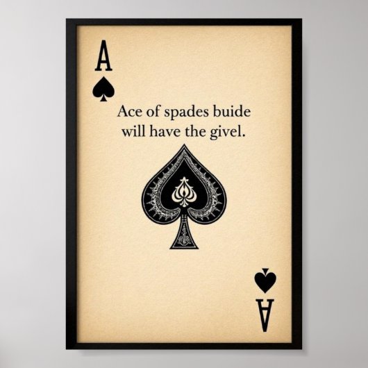 Wall Art Poster (Voorkant)