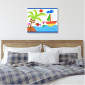 Wall Art Poster Canvas Afdruk (Insitu (Slaapkamer))