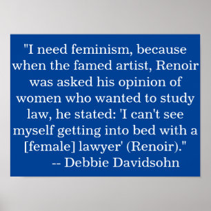Wall Art Posters - Feminisme - beroemde vrouwenhat