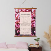 Wall Art Scroll: "Verlossing is God gegeven" Hangend Wandkleed (Slaapkamer)