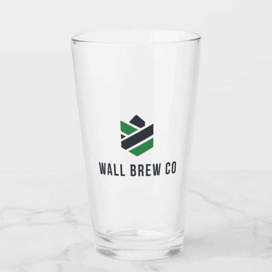 Wall Brew Co Glas (Voorkant)