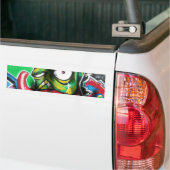 Wall-Bumpersticker Bumpersticker (Op Truck)