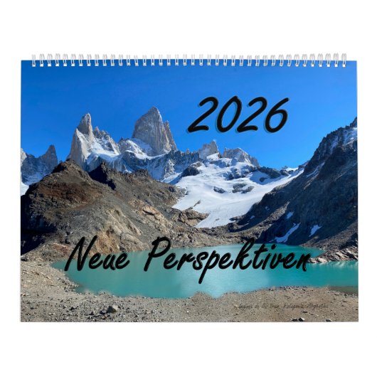 Wall Calendar 2026 with German Bible Verses Kalender (Hoes)